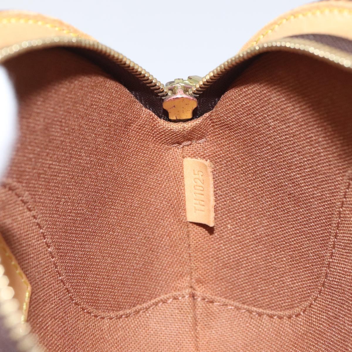 Louis Vuitton Ellipse Wristlet Clutch Monogram Canvas, BROWN, CANVAS, Clutche & pouche