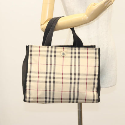 Burberry Nova Check Tote canvas check pattern, BEIGE, CANVAS, Tote bag