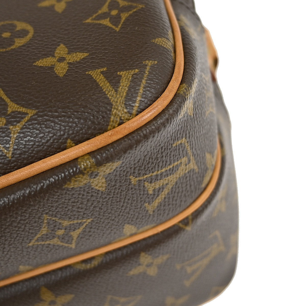 Louis Vuitton Reporter Bag Monogram Canvas, BROWN, CANVAS, Shoulder bag