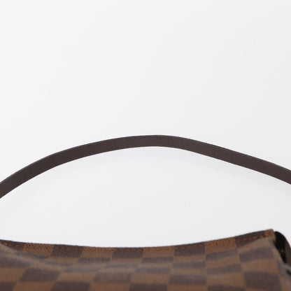 Louis Vuitton Trousse Make Up Bag Damier Canvas, Brown, Canvas, Clutch