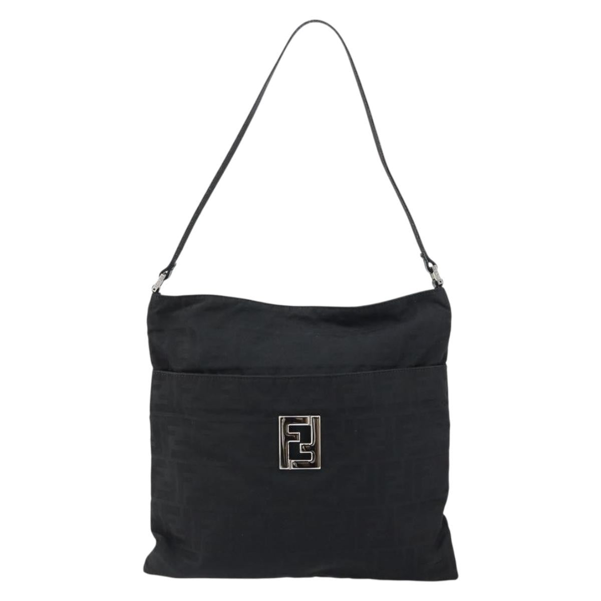 Fendi Zucca Tote bag Canvas, SILVER, CANVAS, Tote bag