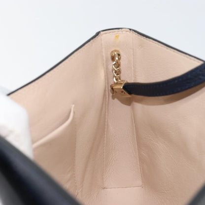 Chloe Cassie Shoulder Bag Leather, BLACK, LEATHER, Shoulder bag