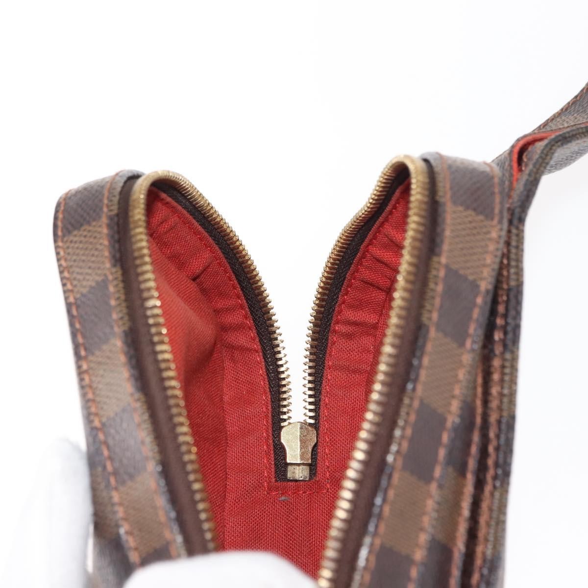 Louis Vuitton Geronimos Waist Bag Damier, BROWN, CANVAS, Shoulder bag