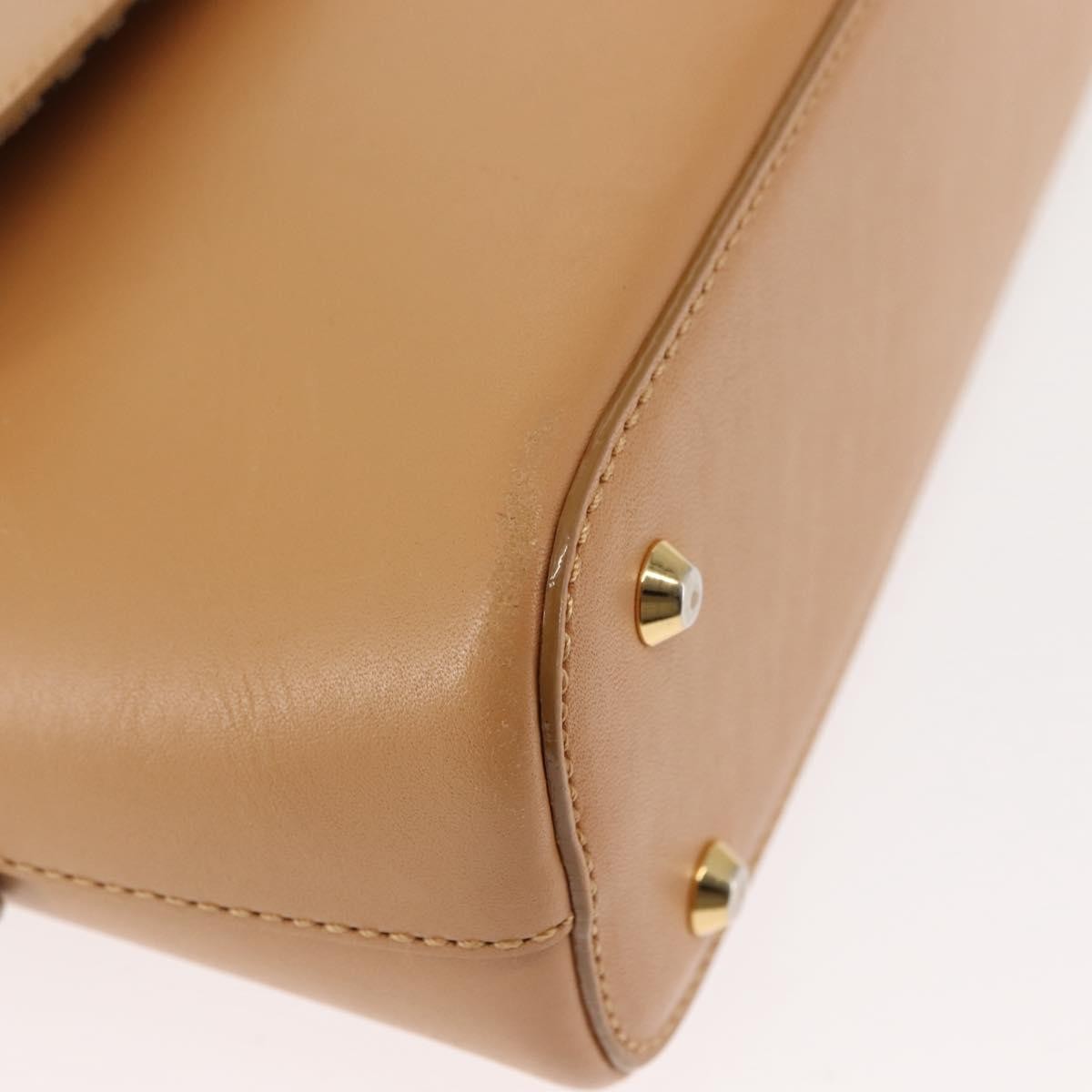 Burberry Shoulder Bag Leather, BEIGE, LEATHER, Shoulder bag