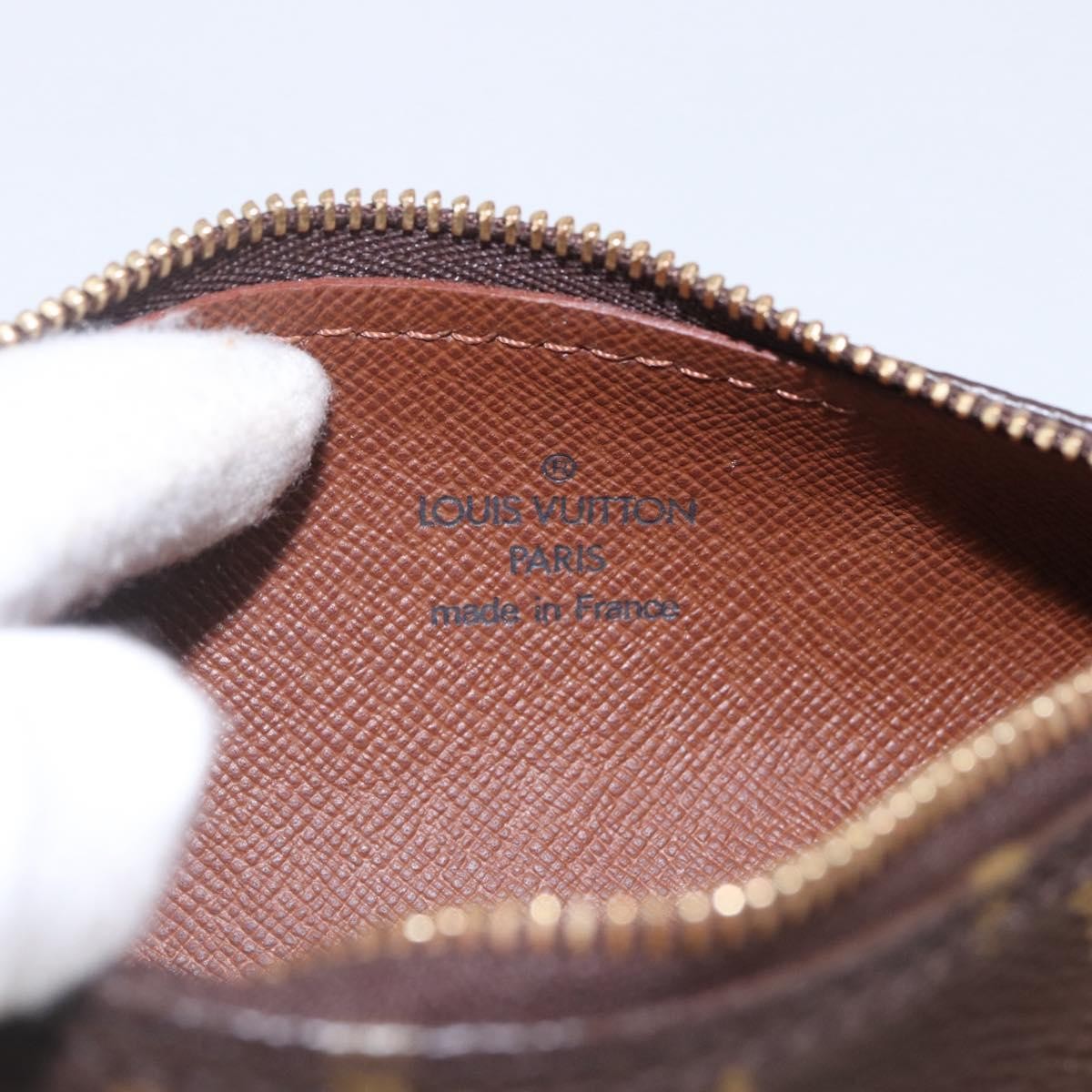 Louis Vuitton Papillon Pochette Monogram Canvas, BROWN, CANVAS, Handbag