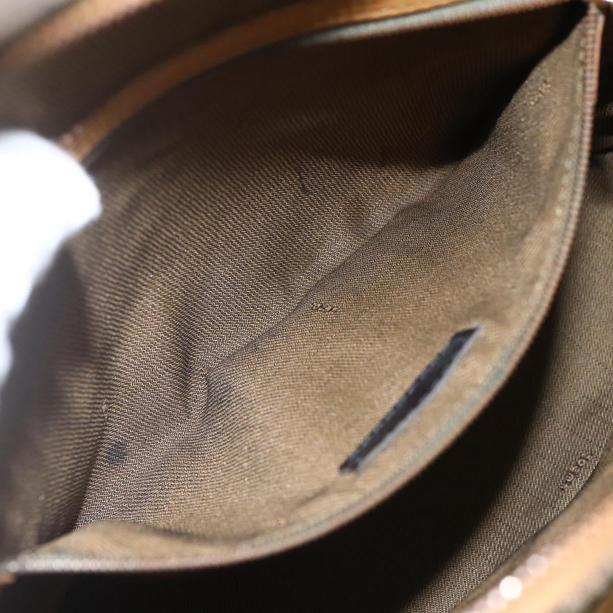 Fendi Vintage Zucca Handbag Zucca, BROWN, CANVAS, Handbag