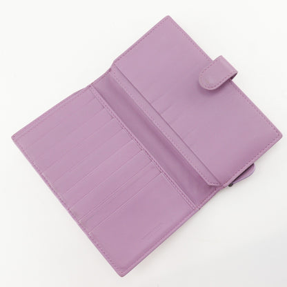 Bottega Veneta Bifold Wallet Intrecciato Nappa, Pink, Leather, Wallet