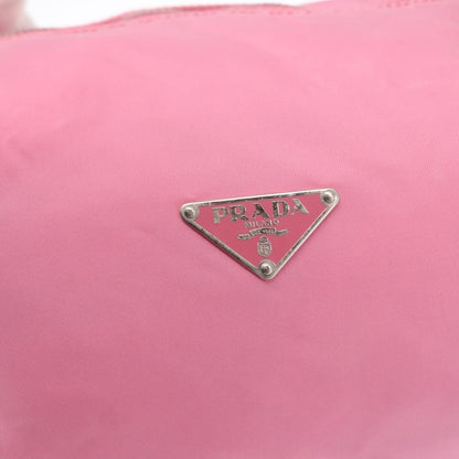 Prada Side Pocket Convertible Duffle Bag Tessuto, Pink, Nylon, Handbag