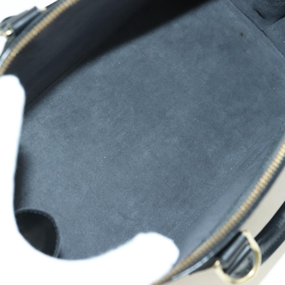 Louis Vuitton Alma Handbag Epi Leather, Black, Leather, Handbag