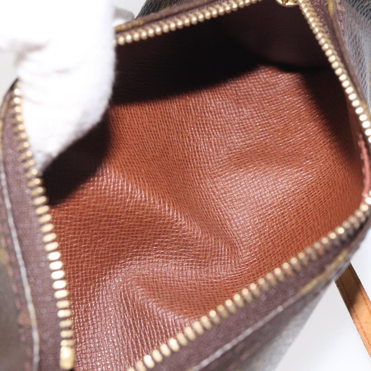 Louis Vuitton Papillon Pochette Monogram Canvas, BROWN, CANVAS, Handbag