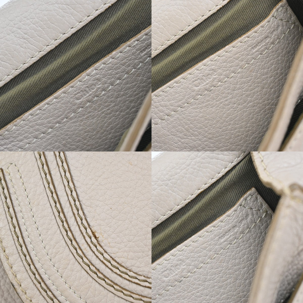 Chloe Marcie Crossbody Bag Leather, BEIGE, LEATHER, Shoulder bag