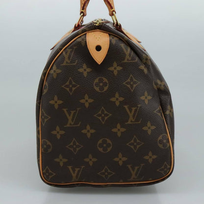 Louis Vuitton Speedy Handbag Limited Edition V Monogram Canvas, BROWN, CANVAS, Handbag