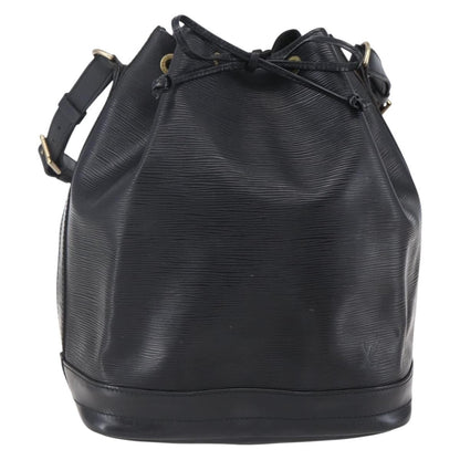 Louis Vuitton Noe Handbag Epi leather, BLACK, LEATHER, Shoulder bag