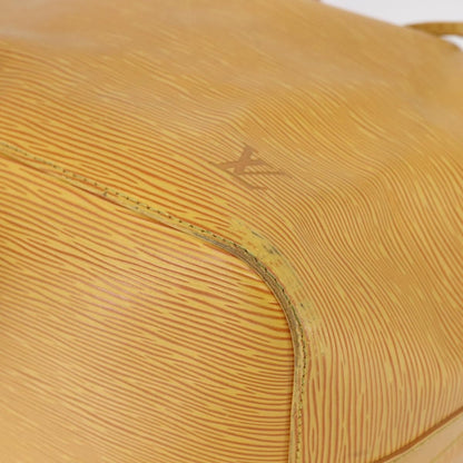 Louis Vuitton Petit Noe Handbag Epi Leather, YELLOW, LEATHER, Shoulder bag