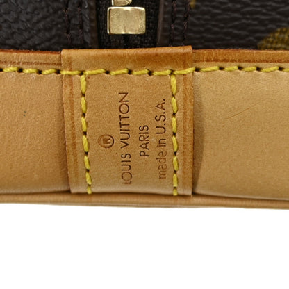 Louis Vuitton Alma Handbag Monogram Canvas, BROWN, CANVAS, Handbag