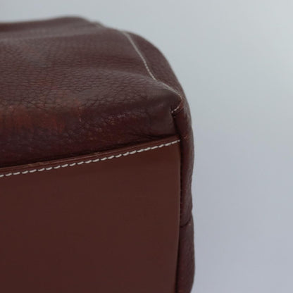 Burberry Handle Tote Leather, BROWN, LEATHER, Tote bag