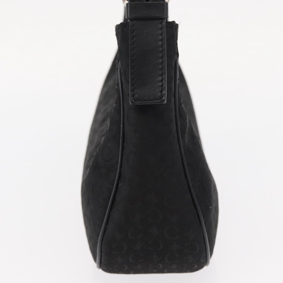 Celine Ava Bag Macadam canvas, BLACK, CANVAS, Handbag
