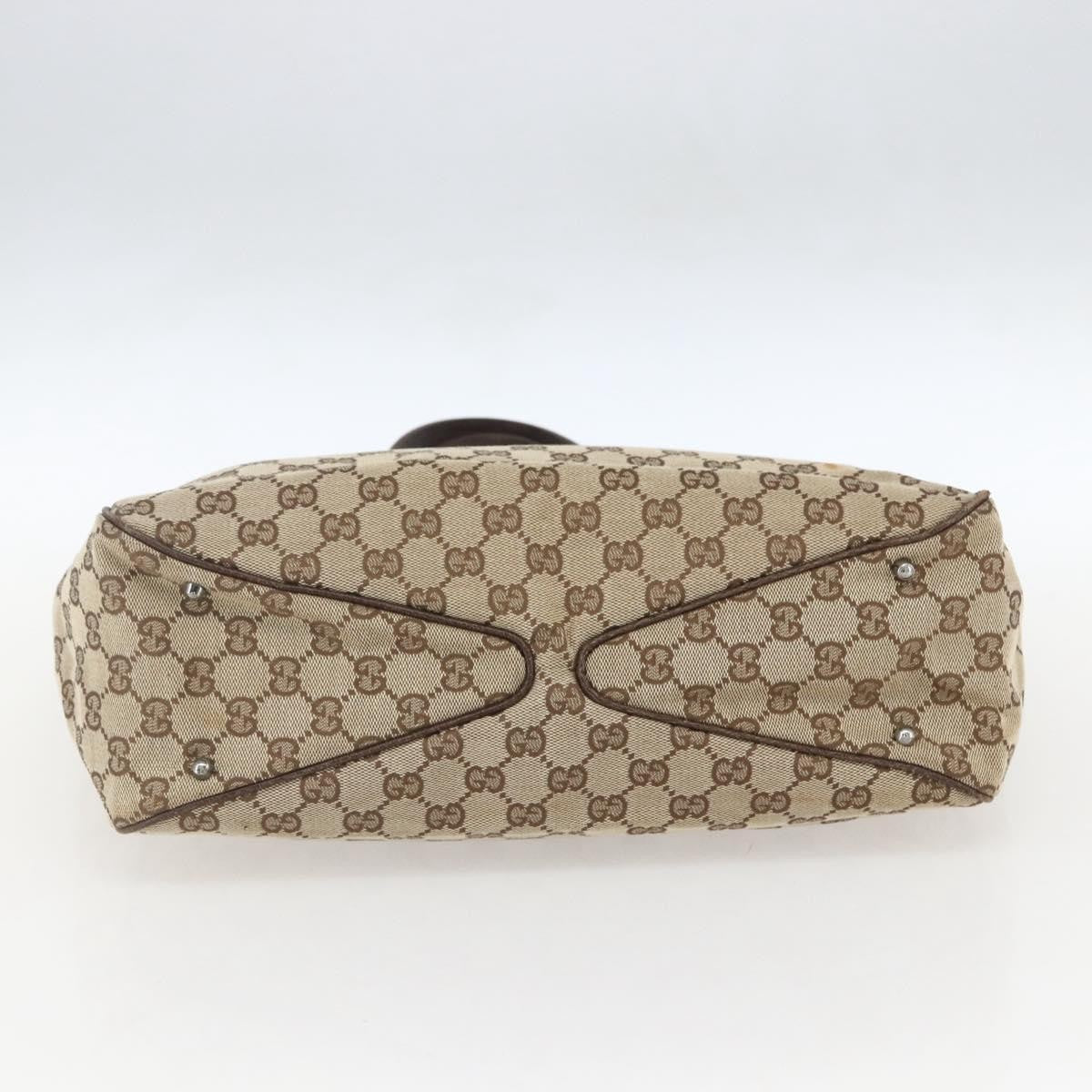 Gucci Vintage Open Tote GG Canvas, BEIGE, CANVAS, Tote bag