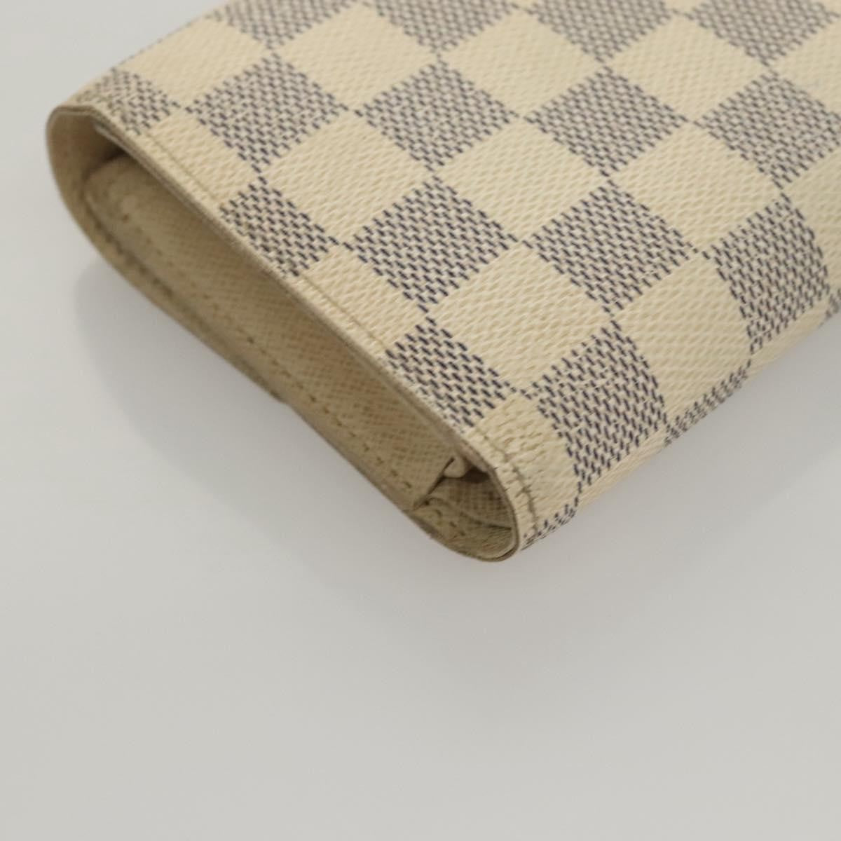 Louis Vuitton Alexandra Wallet Damier, WHITE, CANVAS, Wallets