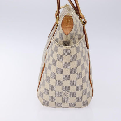 Louis Vuitton Totally Handbag Damier, WHITE, CANVAS, Tote bag