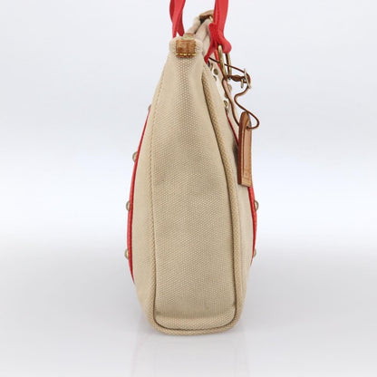 Louis Vuitton Antigua Tote Canvas, BEIGE, CANVAS, Tote bag