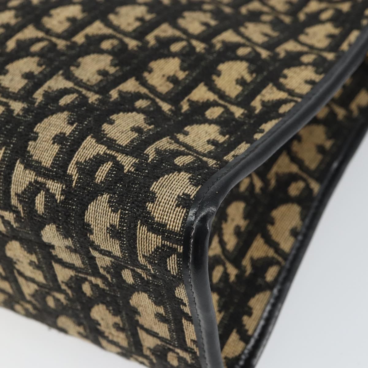 Christian Dior Trotter shoulder bag Canvas, NAVY, CANVAS, Shoulder bag