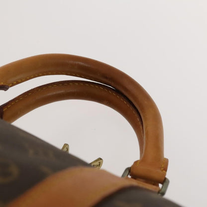 Louis Vuitton Keepall Bag Monogram Canvas, BROWN, CANVAS, Travel bag