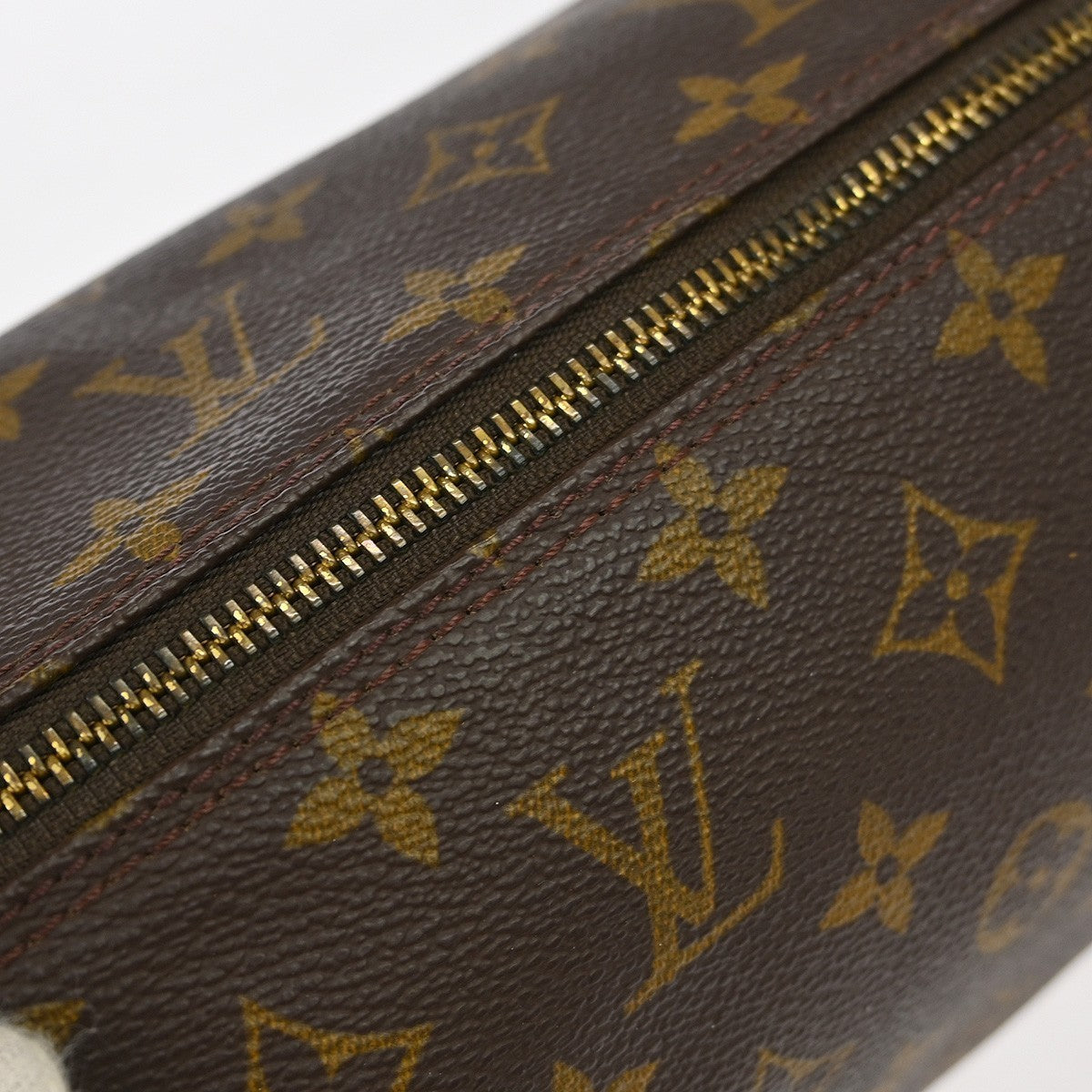 Louis Vuitton Papillon Handbag Monogram Canvas, Brown, Canvas, Handbag