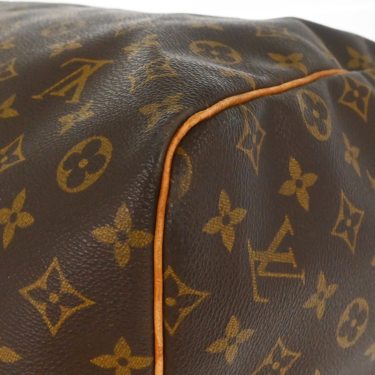 Louis Vuitton Keepall Bag Monogram Canvas, Brown, Canvas, Travel Bag