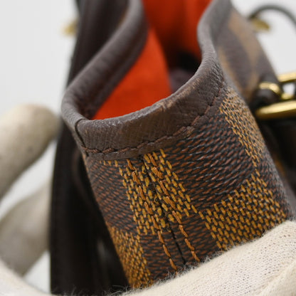 Louis Vuitton Marais Bucket Bag Damier, Brown, Canvas, Tote Bag