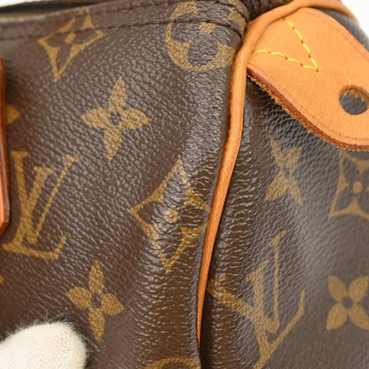 Louis Vuitton Speedy Handbag Monogram Canvas, Brown, Canvas, Handbag