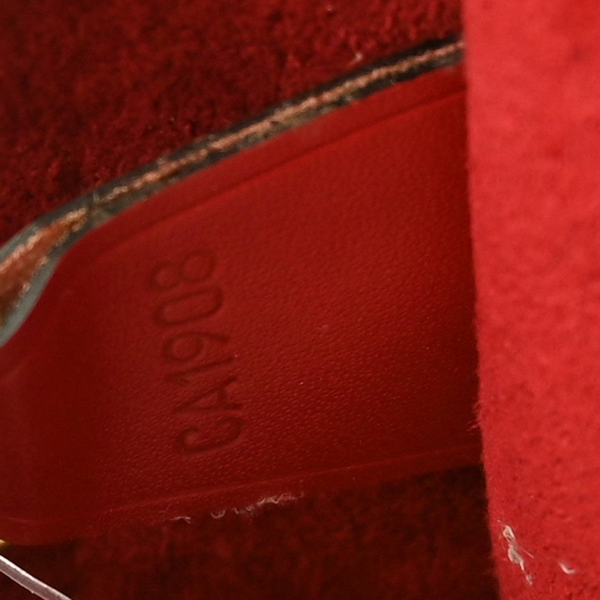 Louis Vuitton Voltaire Handbag Epi Leather, RED, LEATHER, Shoulder bag