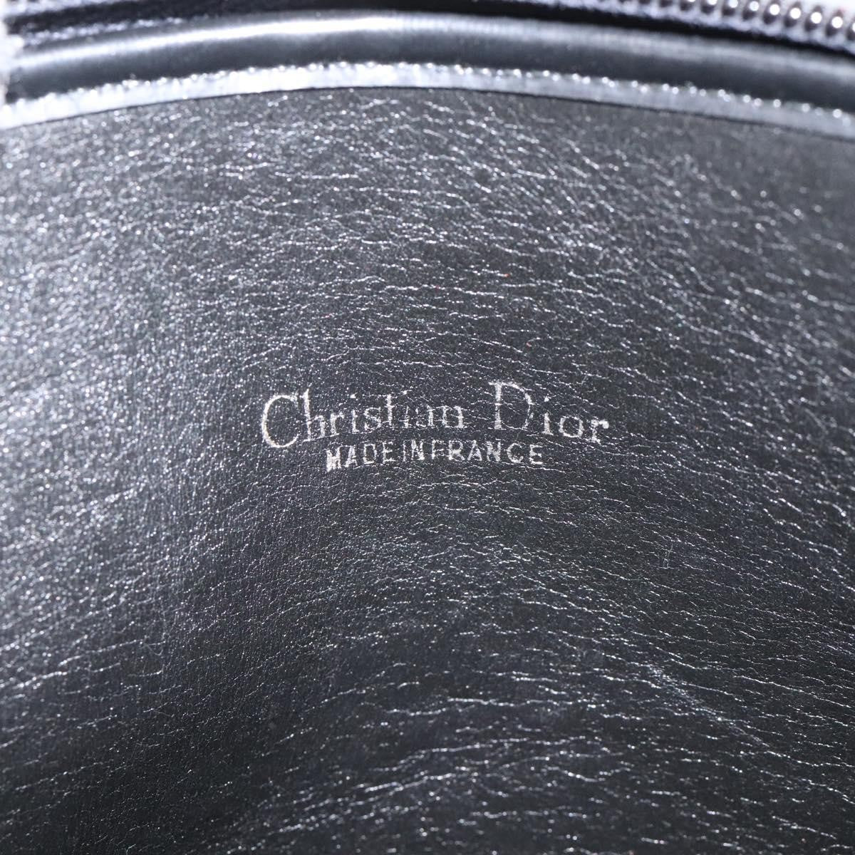 Christian Dior Vintage Trotter Shoulder Bag Canvas, BLACK, CANVAS, Shoulder bag