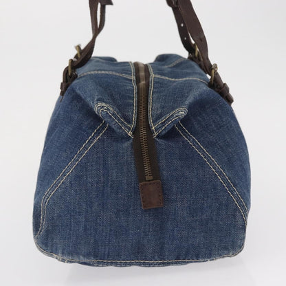 Miu Miu Shoulder Bag Denim, BLUE, CANVAS, Shoulder bag