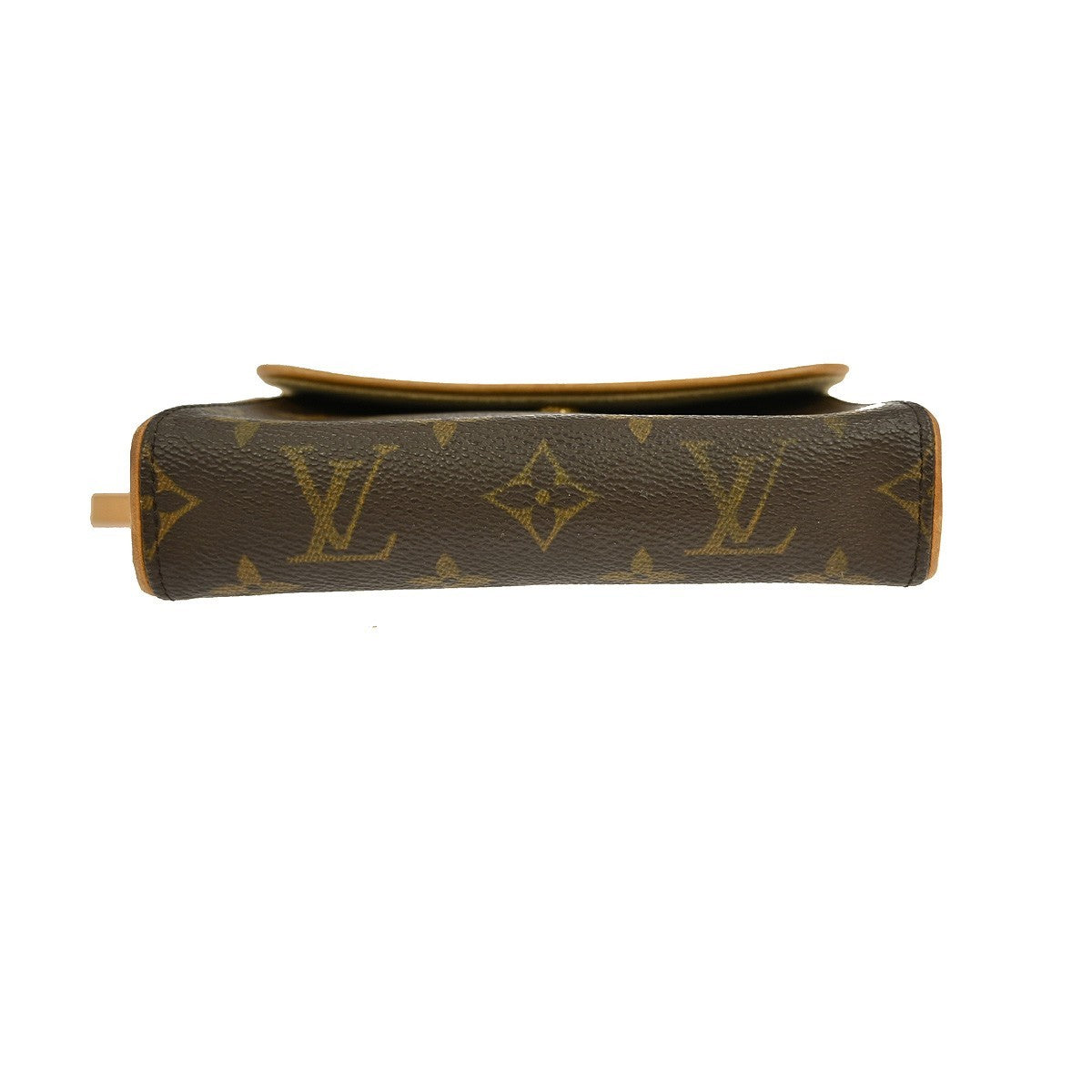 Louis Vuitton Florentine Waist Bag Monogram Canvas, BROWN, CANVAS, Clutche & pouche
