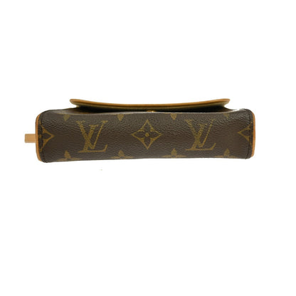 Louis Vuitton Florentine Waist Bag Monogram Canvas, BROWN, CANVAS, Clutche & pouche