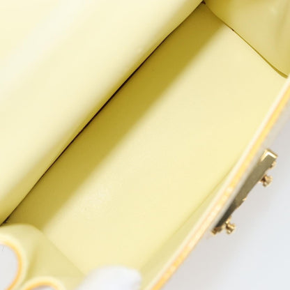 Louis Vuitton Spring Street NM Handbag Patent leather, YELLOW, PATENT_LEATHER, Handbag