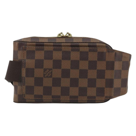 Louis Vuitton Geronimos Waist Bag Damier, Brown, Canvas, Shoulder Bag