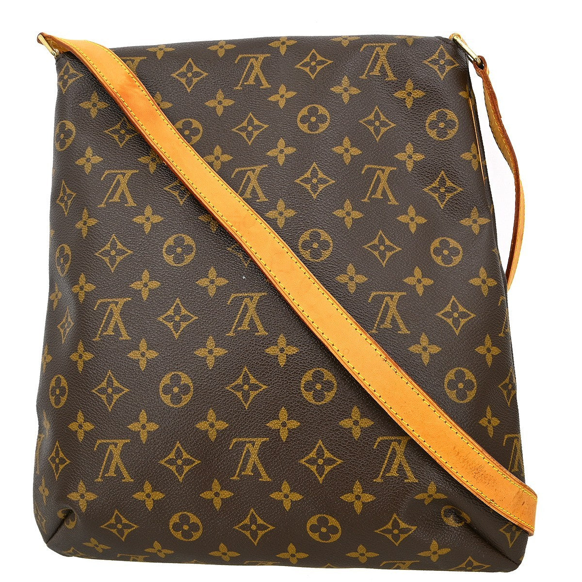 Louis Vuitton Musette Salsa Handbag Monogram Canvas, Brown, Canvas, Handbag