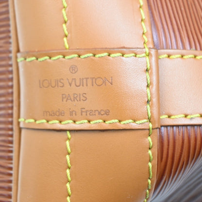 Louis Vuitton Noe Handbag Epi Leather, BROWN, LEATHER, Shoulder bag