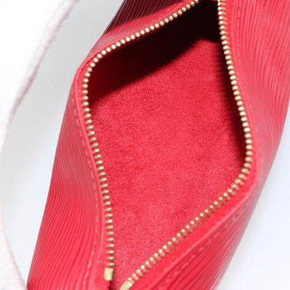 Louis Vuitton Soufflot Pochette Epi Leather, RED, LEATHER, Clutche & pouche