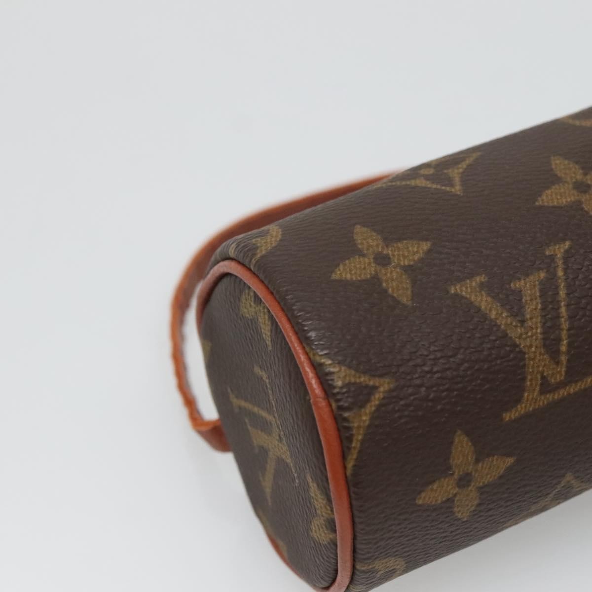 Louis Vuitton Papillon Pochette Monogram Canvas, BROWN, CANVAS, Handbag