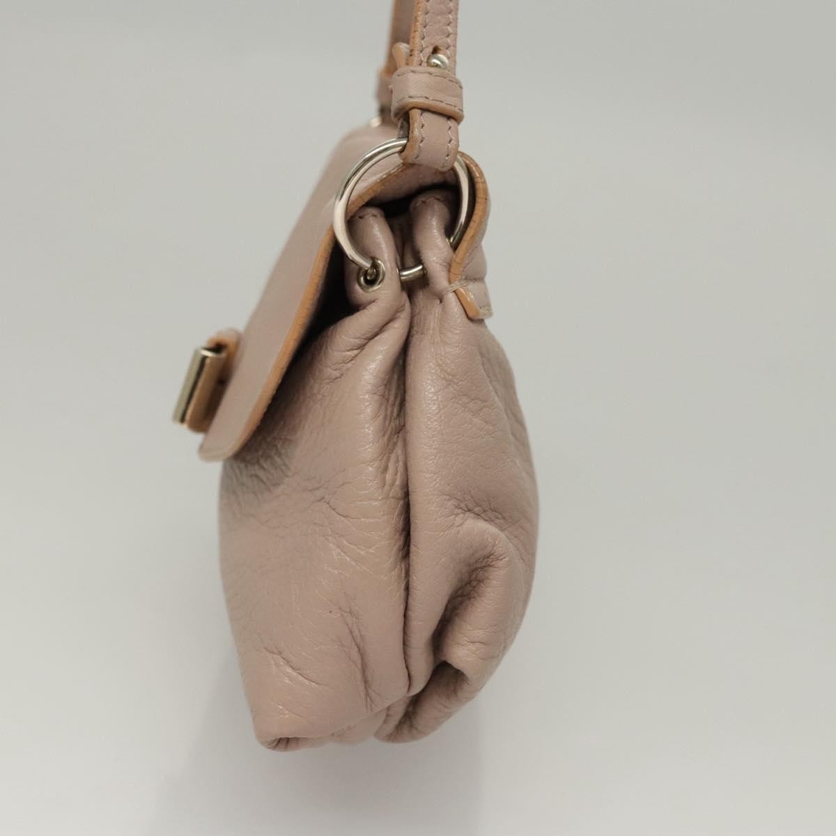 Chloe Lily Handbag Leather, Pink, Leather, Handbag