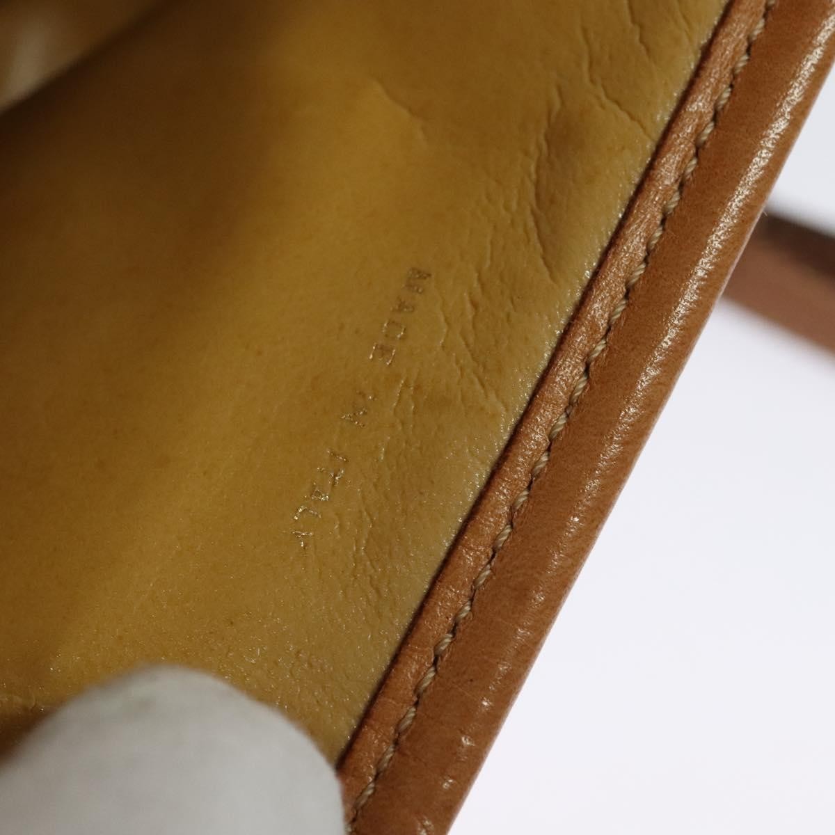 Celine Macadam Shoulder Bag PVC Leather, BEIGE, CANVAS, Shoulder bag