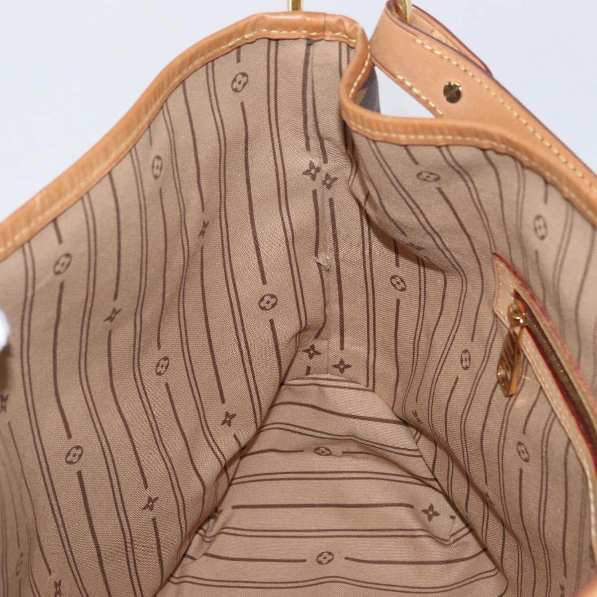 Louis Vuitton Delightful Handbag Monogram Canvas, BROWN, CANVAS, Tote bag