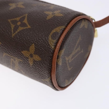Louis Vuitton Papillon Pochette Monogram Canvas, BROWN, CANVAS, Handbag