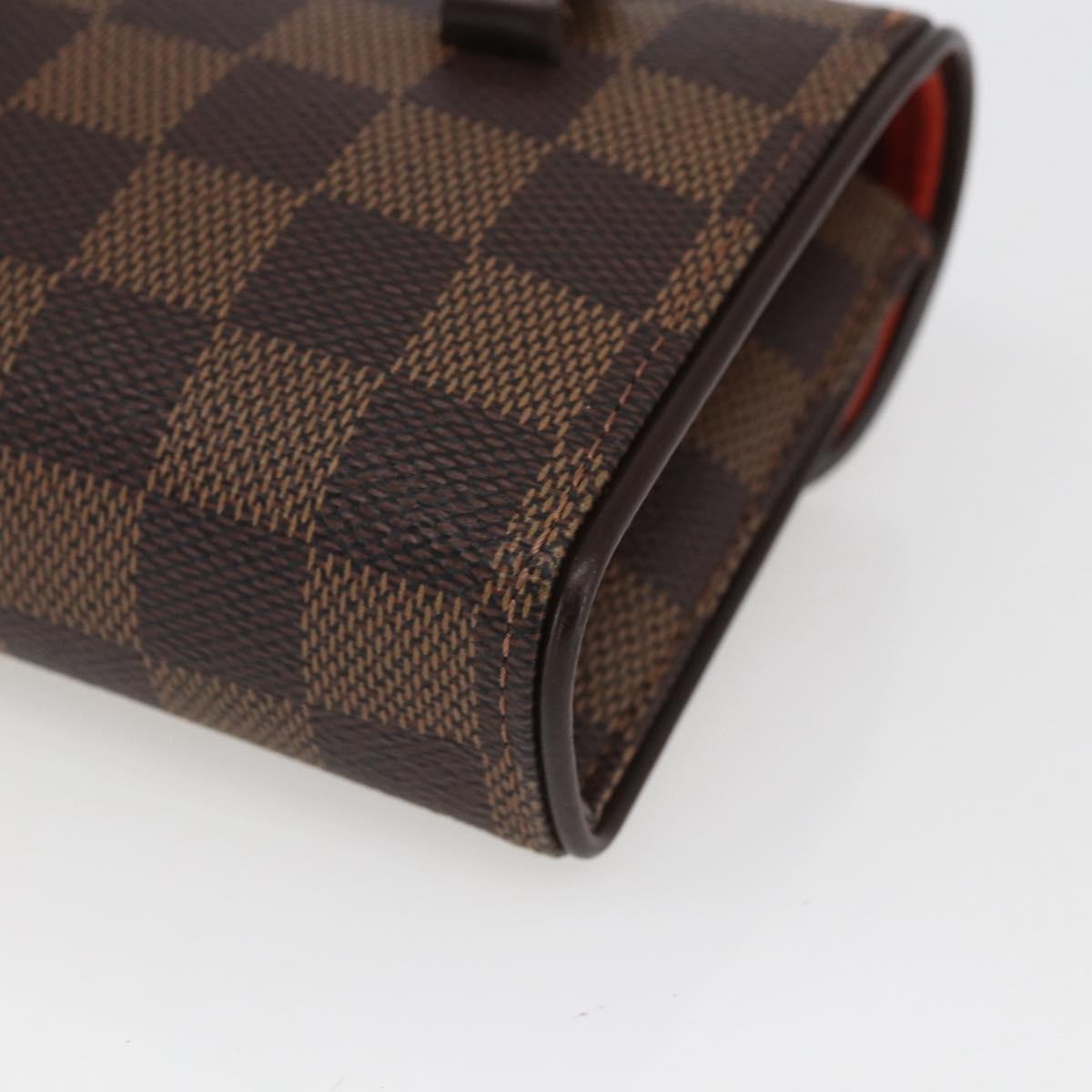 Louis Vuitton Florentine Waist Bag Damier Canvas, Brown, Canvas, Clutch