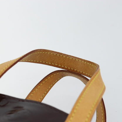 Louis Vuitton Reade Handbag Monogram Vernis, BURGUNDY, PATENT_LEATHER, Handbag