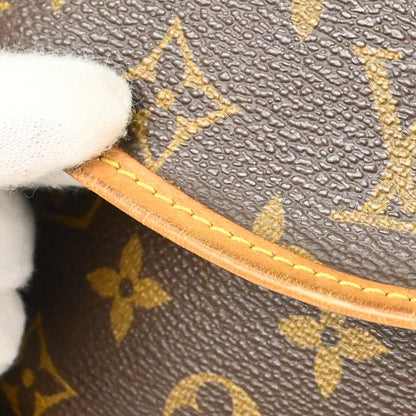 Louis Vuitton Saumur Handbag Monogram Canvas, Brown, Canvas, Shoulder Bag