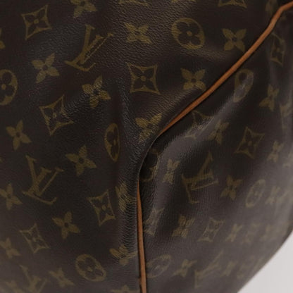 Louis Vuitton Keepall Bag Monogram Canvas, BROWN, CANVAS, Travel bag